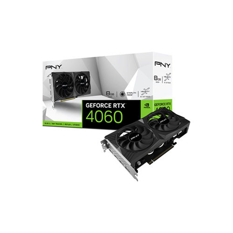 PNY GeForce RTX™ 4060 Ti 8GB VERTO™ Dual Fan DLSS 3