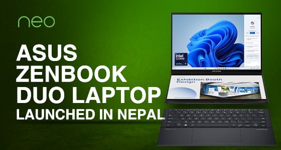 Asus Zenbook Duo Laptop 