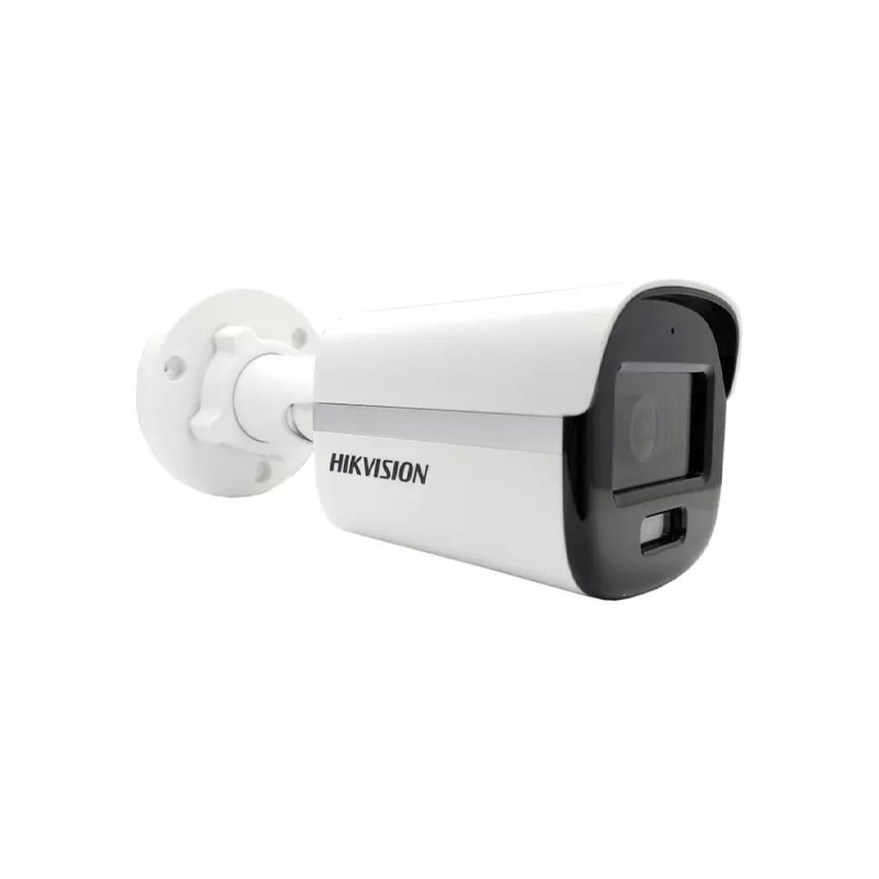 Hikvision 2mp Colorvu Audio Fixed Mini Bullet Camera Ds 2ce10df0t Pfs